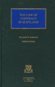 Cover of The Law of Contract in Scotland
