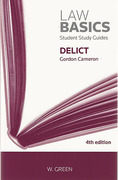 Cover of Law Basics: Delict
