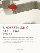 Cover of Understanding Scots Law: An Introduction to Scots Law, Procedure and Legal Skills