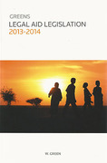 Cover of Legal Aid Statutes 2013/2014