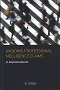 Cover of Avoiding Professional Negligence Claims
