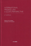Cover of International Private Law: A Scots Perspective