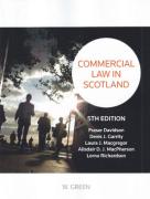 Cover of Commercial Law in Scotland