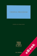 Cover of The Law of Criminal Procedure in Scotland (eBook)