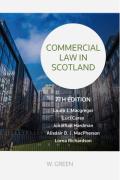 Cover of Commercial Law in Scotland