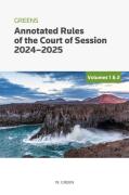 Cover of Greens Annotated Rules of the Court of Session 2024-2025