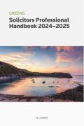 Cover of Greens Solicitors Professional Handbook 2024-2025