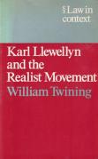 Cover of Law in Context: Karl Llewellyn and the Realist Movement