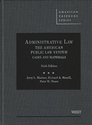 Cover of Administrative Law: The American Public Law System - Cases and Materials