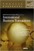 Cover of Principles of International Business Transactions