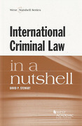 Cover of International Criminal Law in a Nutshell