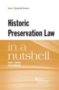 Cover of Bronin and Rowberry's Historic Preservation Law in a Nutshell