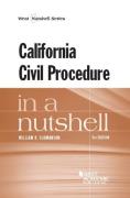 Cover of Slomanson's California Civil Procedure in a Nutshell