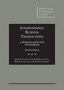 Cover of International Business Transactions: A Problem-Oriented Coursebook