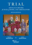 Cover of Trial Advocacy Before Judges, Jurors, and Arbitrators
