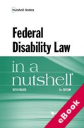 Cover of Federal Disability Law in a Nutshell (eBook)