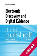 Cover of Electronic Discovery and Digital Evidence in a Nutshell (eBook)