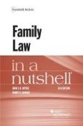 Cover of Family Law in a Nutshell