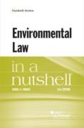 Cover of Environmental Law in a Nutshell