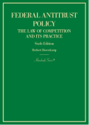 Cover of Federal Antitrust Policy, The Law of Competition and Its Practice
