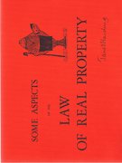 Cover of Some aspects of the Law of Real Property
