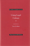 Cover of Using Legal Culture