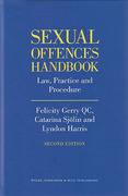 Cover of Sexual Offences Handbook: Law, Practice and Procedure