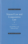 Cover of Natural Law and Comparative Law
