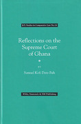 Cover of Reflections on the Supreme Court of Ghana