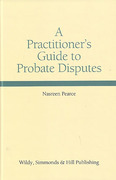 Cover of A Practitioner's Guide to Probate Disputes