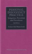 Cover of Personal Insolvency Practice: Litigation, Procedure and Precedents