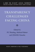 Cover of Transparency Challenges Facing China