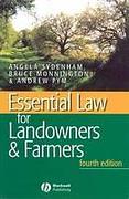 Cover of Essential Law for Landowners and Farmers