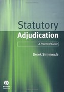 Cover of Statutory Adjudication: A Practical Guide