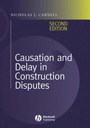 Cover of Causation and Delay in Construction Disputes