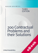 Cover of 200 Contractual Problems and their Solutions (eBook)
