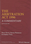 Cover of The Arbitration Act 1996: A Commentary
