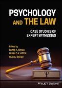 Cover of Psychology and the Law: Case Studies of Expert Witnesses