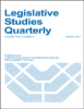 Cover of Legislative Studies Quarterly: Print + Online