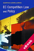 Cover of EC Competition Law and Policy (eBook)
