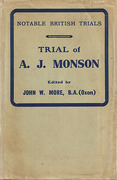 Cover of Trial of A.J. Monson