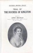 Cover of Trial of The Duchess of Kingston (with Jacket)