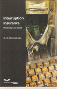 Cover of Interruption Insurance: Proximate Loss Issues 
