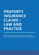 Cover of Property Insurance Claims - Law and Practice