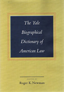 Cover of The Yale Biographical Dictionary of American Law